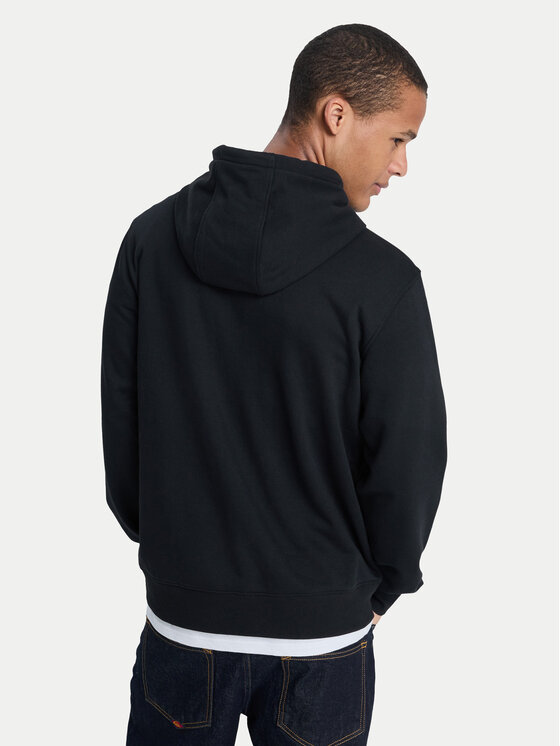 Quiksilver Quiksilver Μπλούζα Comp Logo EQYFT05053 Μαύρο Regular Fit