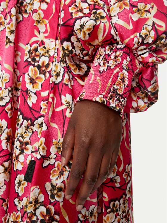 HUGO Hugo Kleid für den Alltag Kween-1 50516840 Rosa Regular Fit