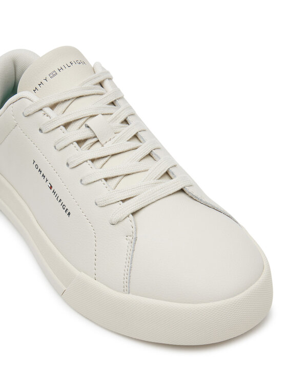 Tommy Hilfiger Tommy Hilfiger Sneakers Th Court Lth Detail Ess FM0FM05367 Beige
