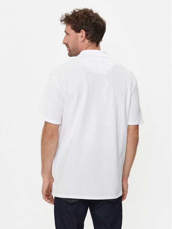 Just Cavalli Just Cavalli Polo 76OAGG23 Biały Regular Fit
