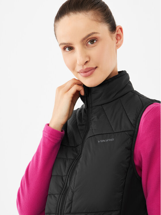 Viking Viking Kamizelka Blast Primaloft Lady Czarny Regular Fit