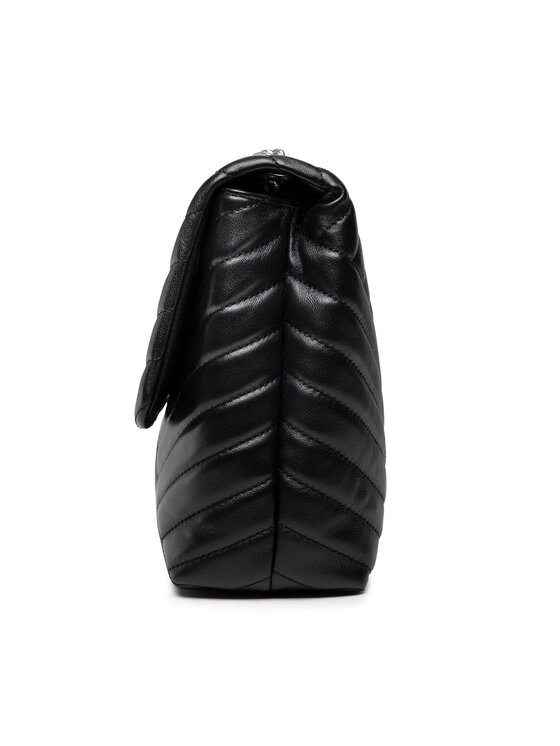 Tory Burch Tory Burch Geantă Kira Chevron Convertible Shoulder Bag 90446 Negru