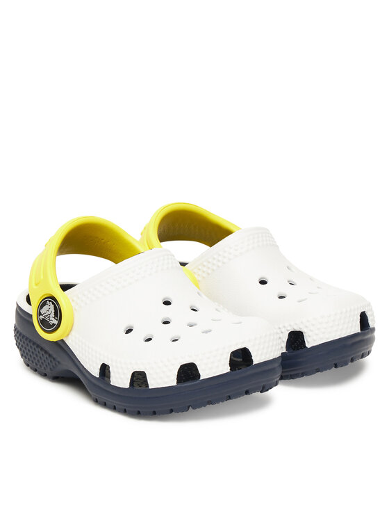Crocs Crocs Šľapky Toddler Retro Sport Classic Clog 211265 Biela