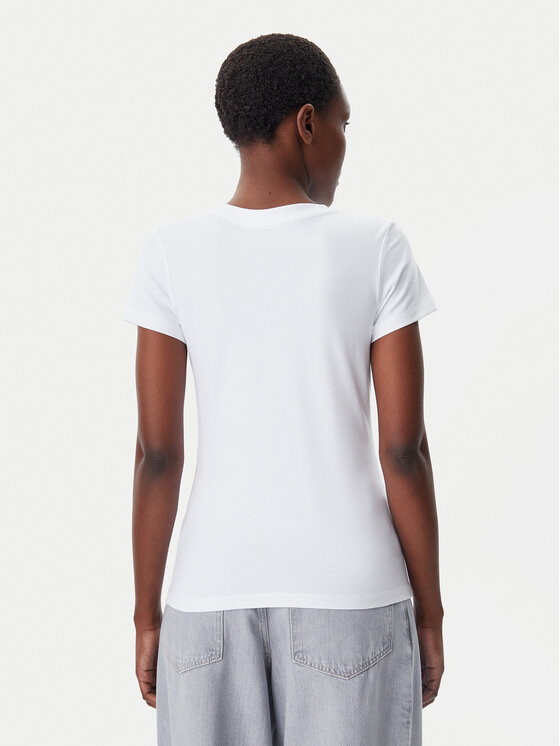 Calvin Klein Jeans Calvin Klein Jeans Póló Logo J20J225540 Fehér Regular Fit