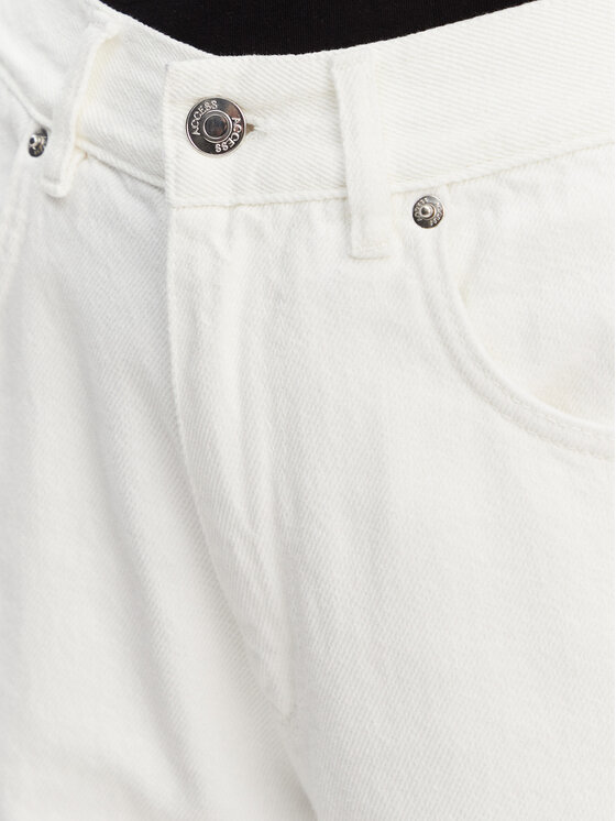 ACCESS FASHION ACCESS FASHION Jeansy 53-8024-581 Bílá Straight Leg