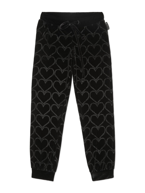 PHILIPP PLEIN PHILIPP PLEIN Jogger nohavice 19689 Čierna Jogger Fit
