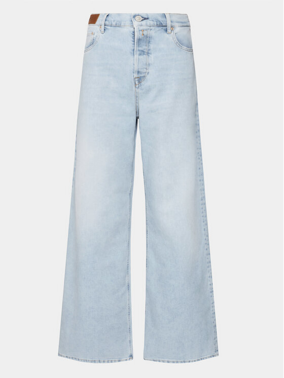 REPLAY Replay Farmer WA517.000.77365C Kék Relaxed Fit