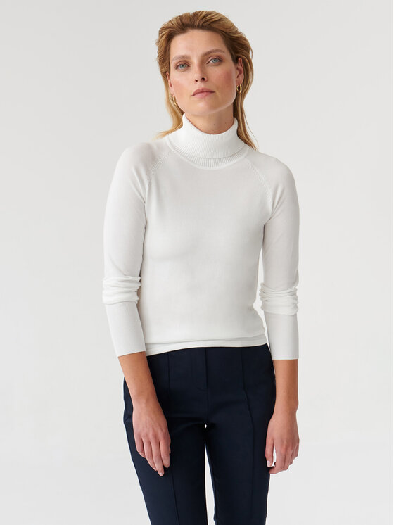 TATUUM Tatuum Rolák Nekoki T2318.090 Bílá Slim Fit