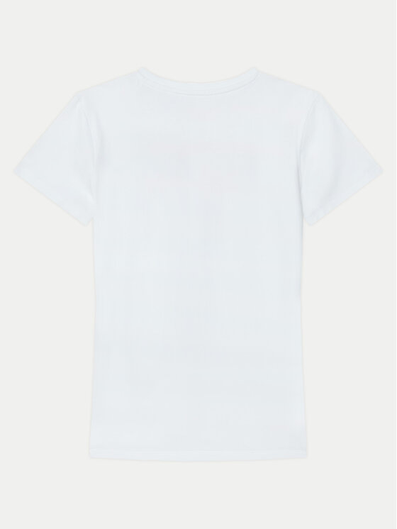 Guess Guess Футболка J5RI22 K6YW4 Білий Regular Fit
