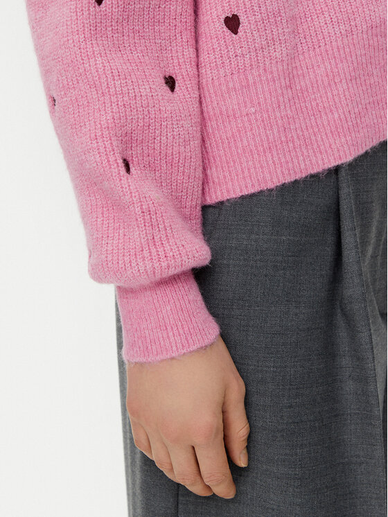 YAS YAS Kardigan Bow 26034899 Ružičasta Regular Fit