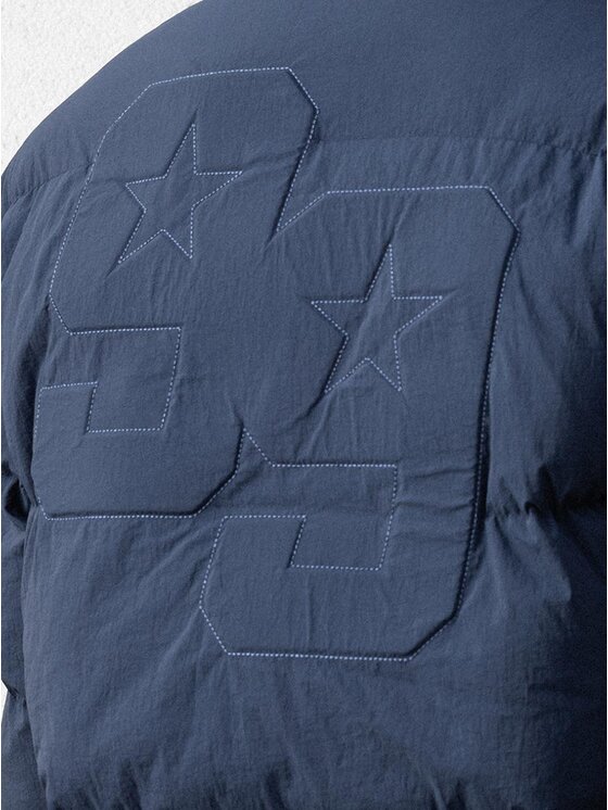 Jigga Wear Jigga Wear Kurtka puchowa Kurtka Puchowa Męska Granatowa Jigga Wear Star XL Granatowy Regular Fit