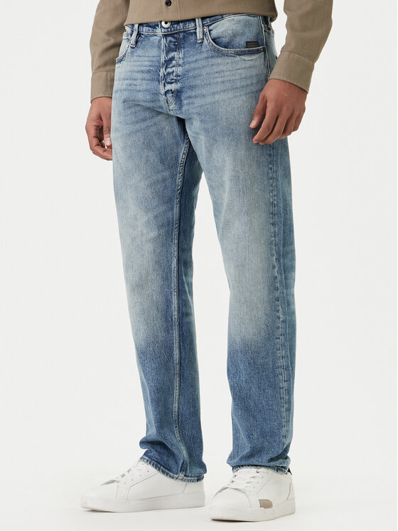 G-Star Raw Blugi Streem D28534-E205 Albastru celest Slim Fit