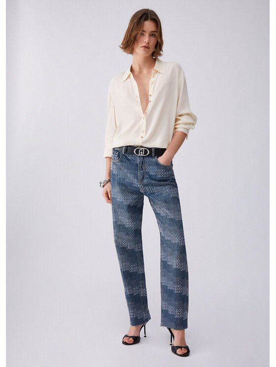 Liu Jo Liu Jo Jeans UA6019D485478977 Celeste Regular Fit