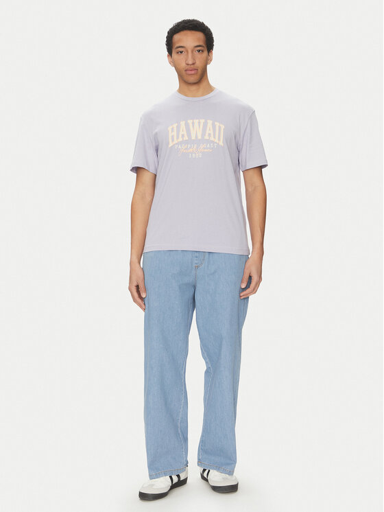 Jack&Jones Jack&Jones Kalhoty z materiálu Bill 12270255 Modrá Relaxed Fit