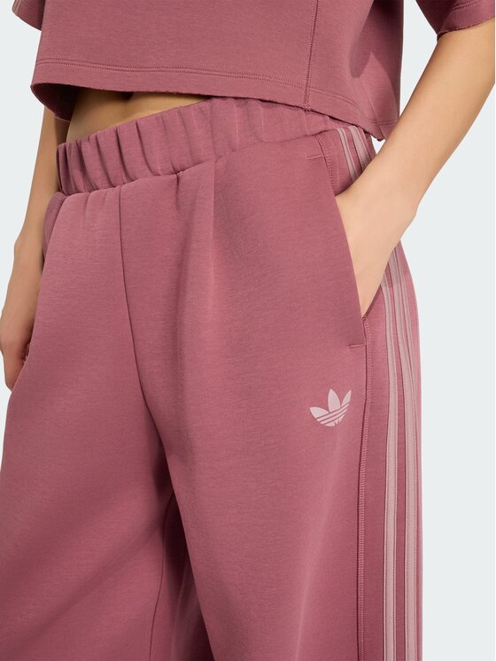 adidas adidas Spodnie dresowe 165370 Czerwony Loose Fit