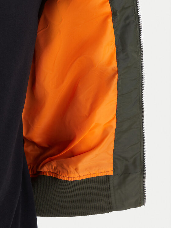 Alpha Industries Alpha Industries Bundy bomber Ma-1 196108 Sivá Regular Fit