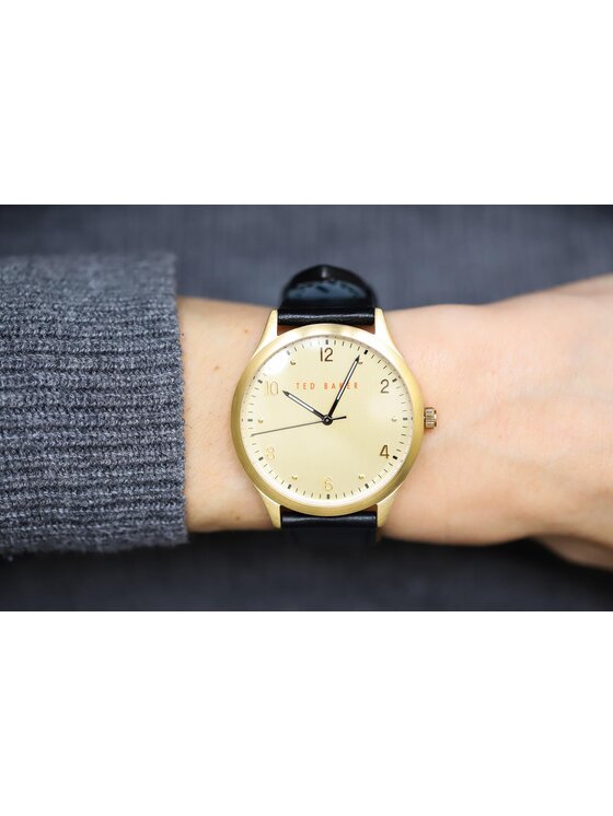 Ted Baker Ted Baker Ρολόι BKPMHF905 Μαύρο