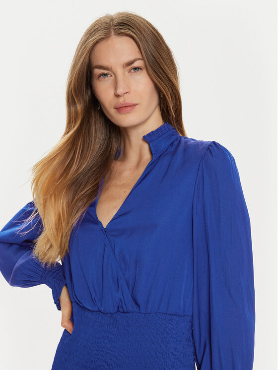 Morgan Morgan Rochie de zi 242-RCLAP Albastru Regular Fit