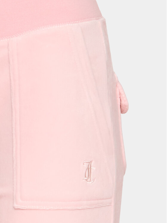 Juicy Couture Juicy Couture Spodnie dresowe Del Ray JCAP180 Różowy Regular Fit