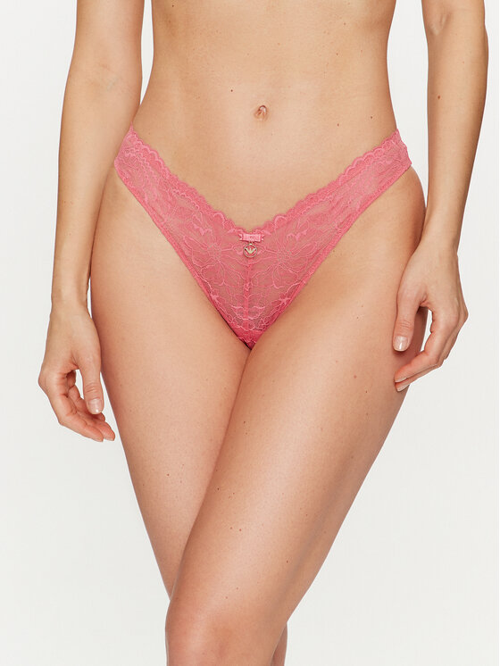 Emporio Armani Underwear Brazīļu stila biksītes 164589 4R206 05373 Rozā