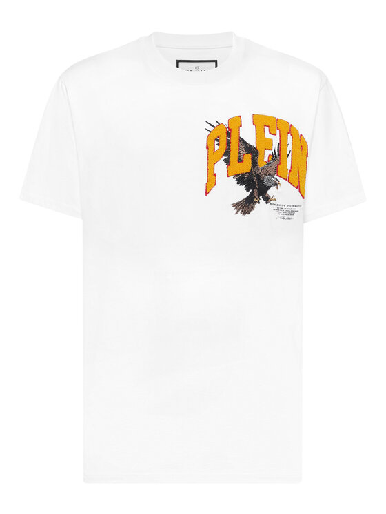 PHILIPP PLEIN PHILIPP PLEIN T-shirt 26217 Bianco Regular Fit