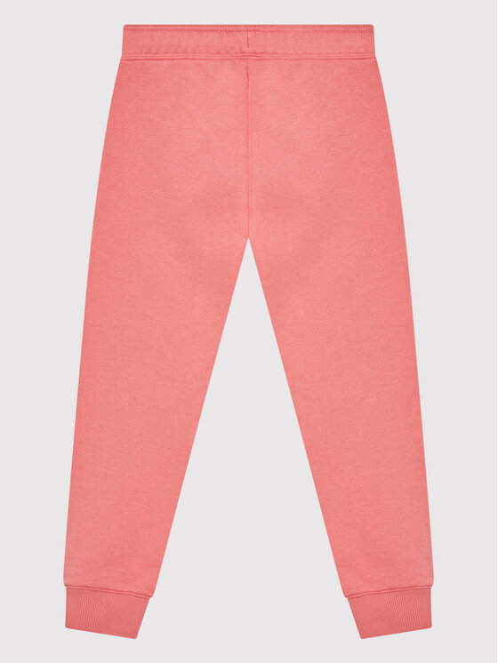 Champion Champion Долнище анцуг Logo Stretch 404451 Розов Regular Fit
