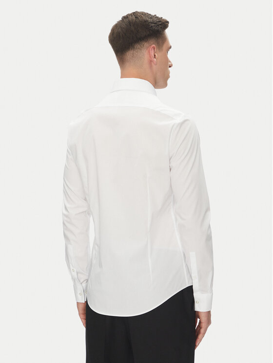 Calvin Klein Calvin Klein Koszula Essential LV019EU030 Biały Slim Fit