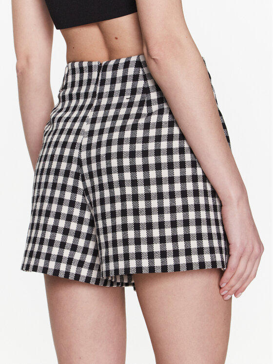 PINKO Pinko Pantalon scurți din material 100587 A0N0 Negru Regular Fit