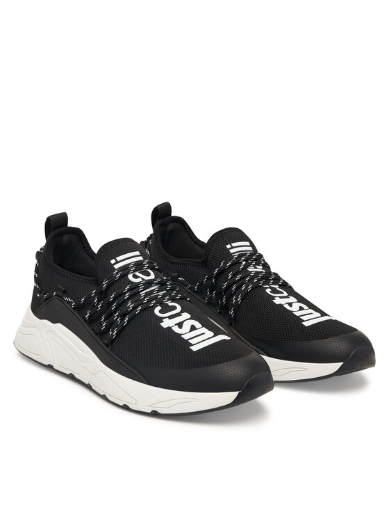 Just Cavalli Just Cavalli Sneakersy 80QA3SA0 ZSE69 Černá