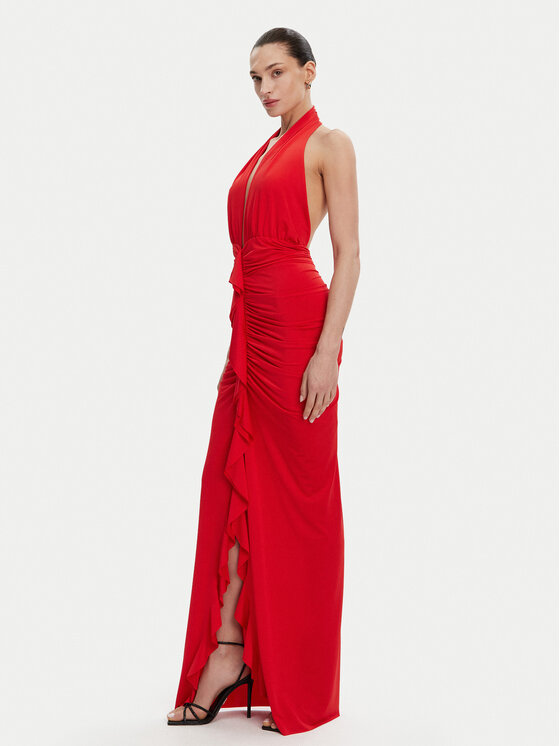 ACCESS FASHION ACCESS FASHION Rochie de seară 53-3349-391 Roșu Slim Fit
