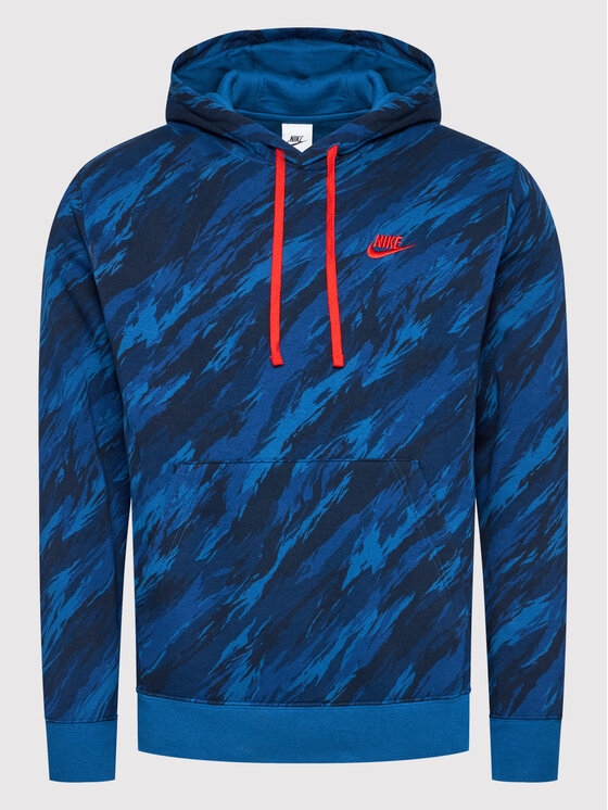 Nike Nike Bluza Essentials DD5126 Niebieski Regular Fit