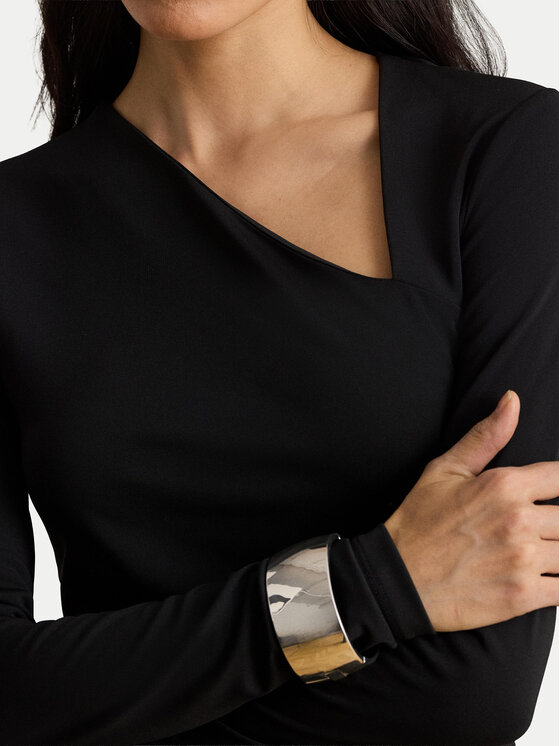 LAUREN RALPH LAUREN LAUREN RALPH LAUREN Μπλουζάκι 200P13936001 Μαύρο Regular Fit