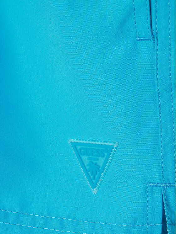 Guess Guess Športové kraťasy L4GZ06 WG282 Modrá Regular Fit
