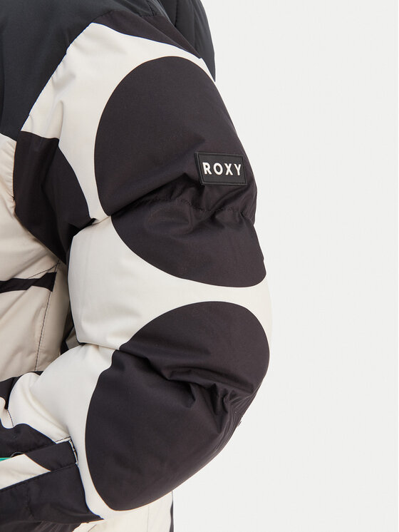 Roxy Roxy Lyžařská bunda Alofted ERJTJ03514 Černá Relaxed Fit
