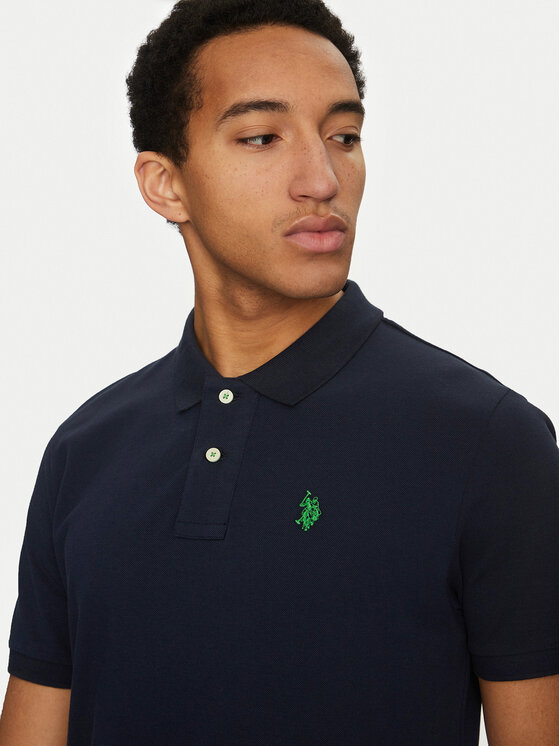 U.S. Polo Assn. U.S. Polo Assn. Polokošeľa MUP3637 Tmavomodrá Regular Fit