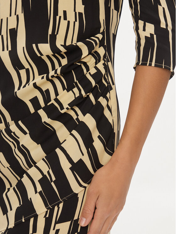DKNY DKNY Φόρεμα κοκτέιλ D2A4B344 Μαύρο Regular Fit