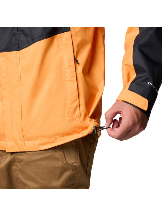 Columbia Columbia Kurtka przejściowa Pouring Adventure III Jacket Pomarańczowy Regular Fit