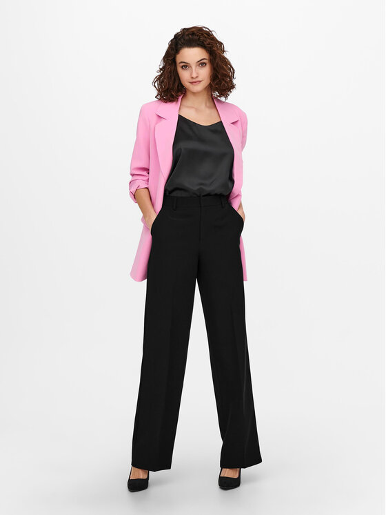 ONLY ONLY Hlače 15258191 Crna Wide Leg