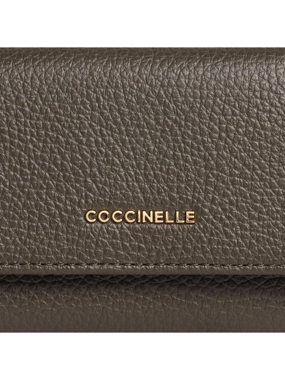 Coccinelle Coccinelle Portfel Metallic Small Brązowy