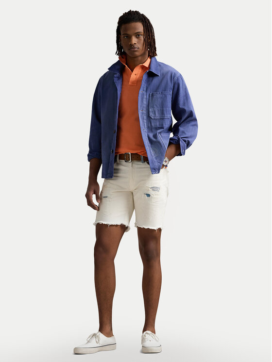 Polo Ralph Lauren Polo Ralph Lauren Polo 710536856448 Pomarańczowy Slim Fit