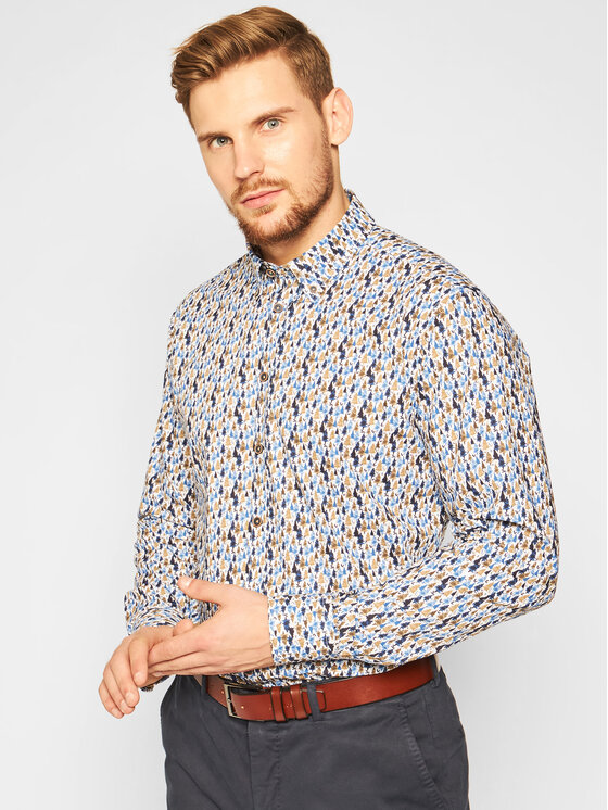 Camicia 9350 68504 Multicolore Modern Fit