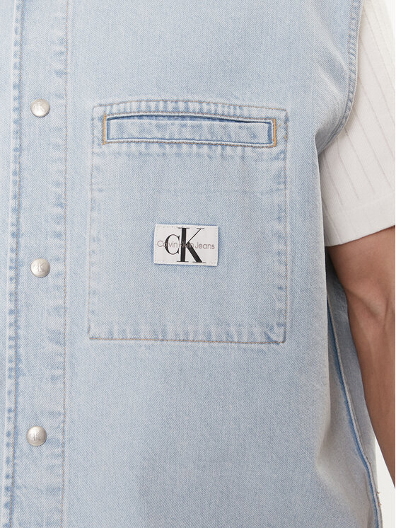 Calvin Klein Jeans Calvin Klein Jeans Weste J30J325309 Blau Regular Fit