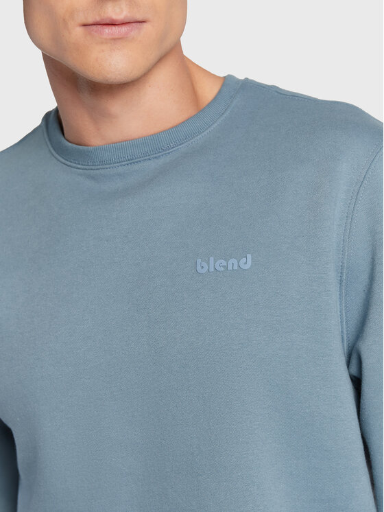 Blend Blend Bluza Downton 20712522 Niebieski Regular Fit