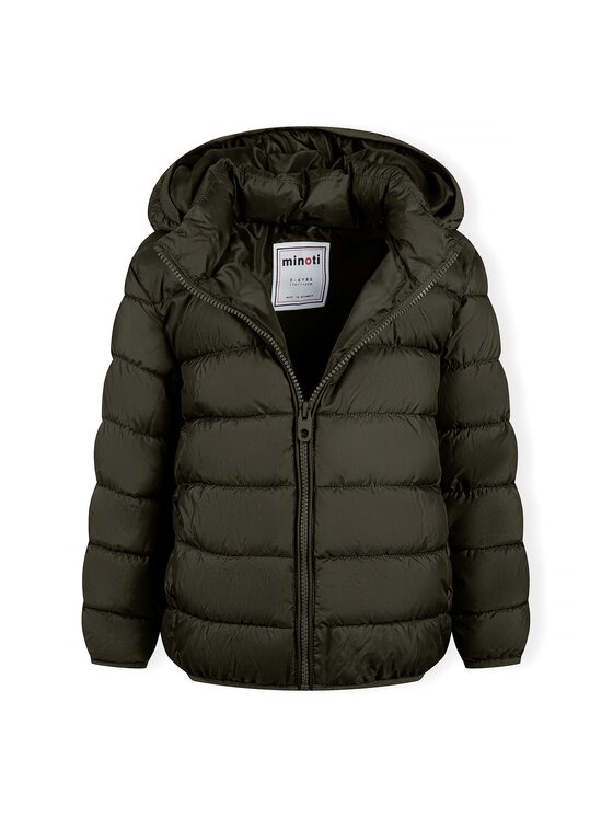 MINOTI MINOTI Kurtka przejściowa 17COAT 4 Khaki Regular Fit