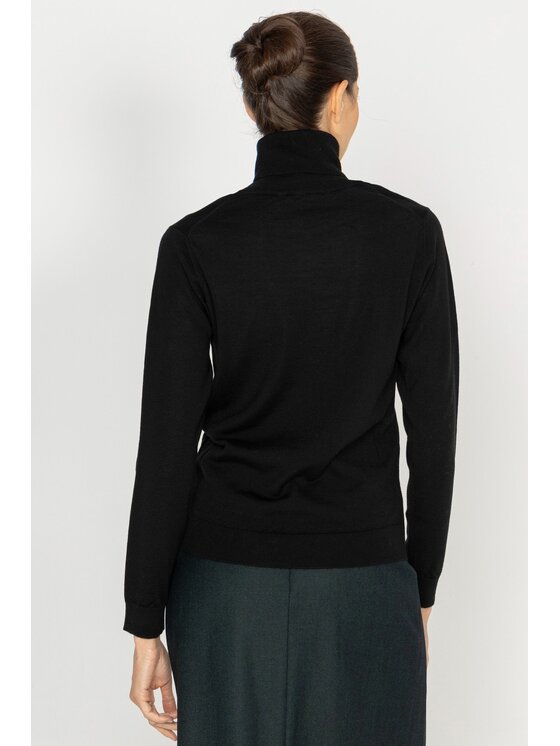 Deni Cler Milano Deni Cler Milano Sweter T-DC-S489-D5-90-90-1 Czarny