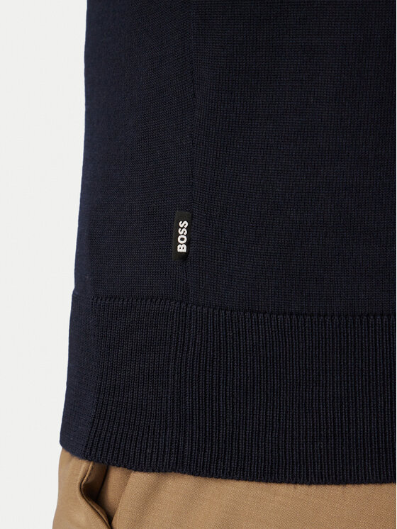 BOSS BOSS Pullover H-Ebenji 50565499 Dunkelblau Regular Fit