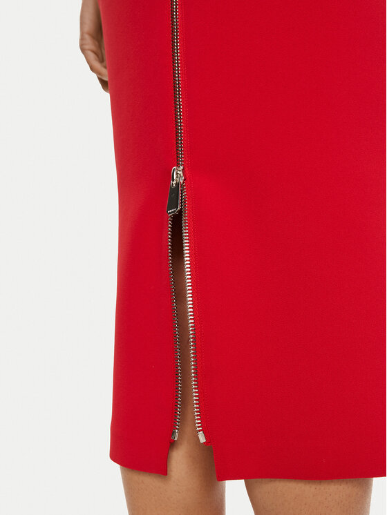 PINKO Pinko Abito da cocktail Valensole 103960 A20A Rosso Slim Fit