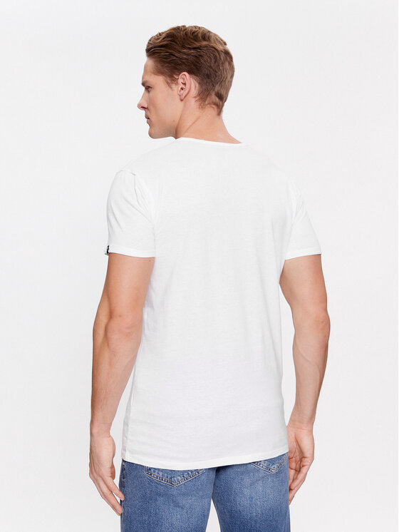 Puma Puma Σετ t-shirts Basic 935016 Λευκό Regular Fit