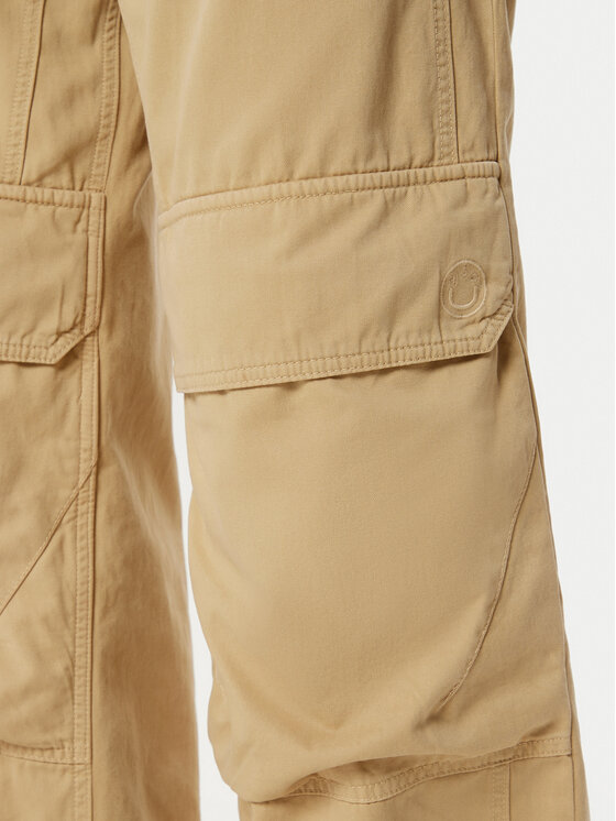 HUGO HUGO Riidest püksid Hunder 50530833 Beež Relaxed Fit