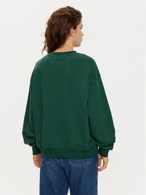 New Balance New Balance Суитшърт WT43553 Зелен Oversize